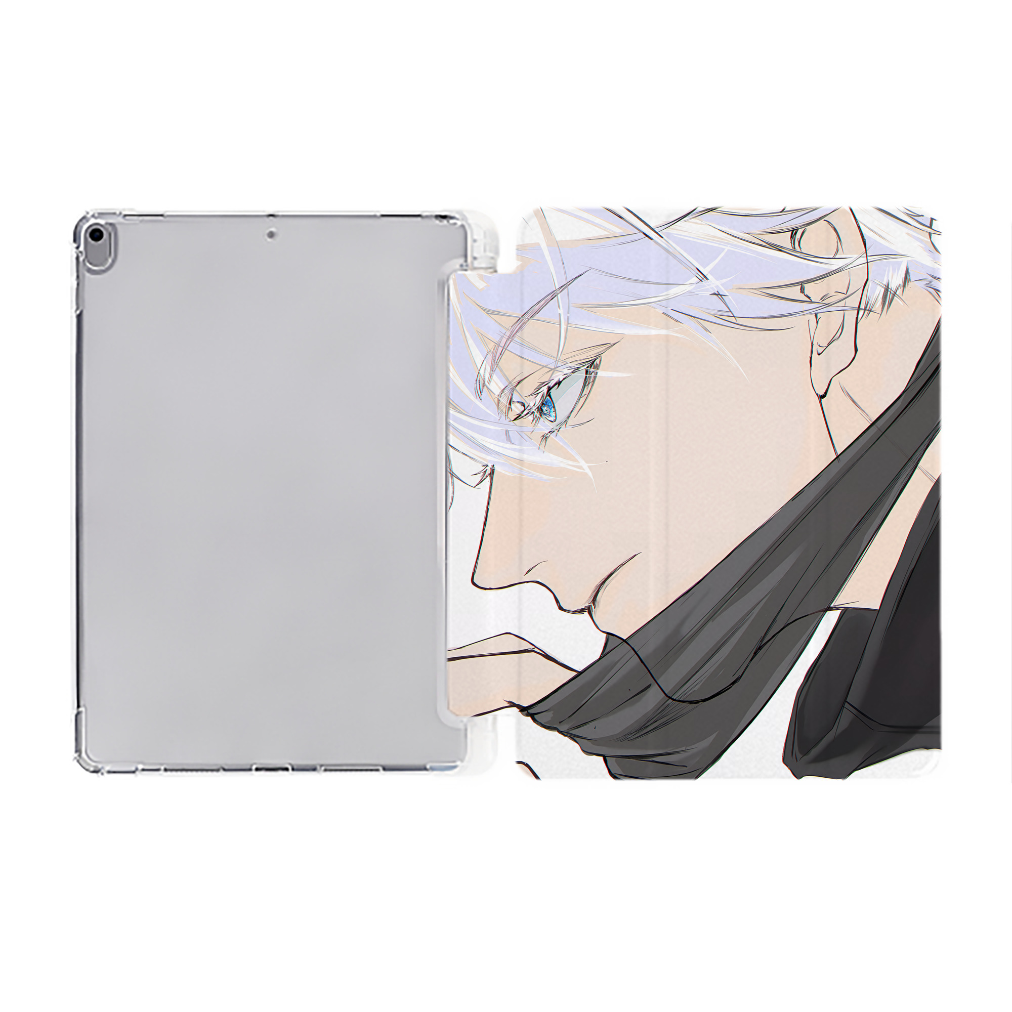 （画像用） SPY×FAMILY间谍家家酒 IPad ケース ペン収納付き 三つ折りスタンド PUレザー×シリコン 対応機種9.5/10.5/10.9インチ